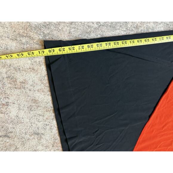 Diane Von Furstenberg Red Sleeveless Sheath Wrap Midi Dress SZ 14 ASO Corblock - Picture 4 of 5